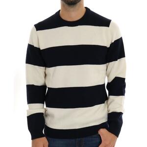 MAGLIA A RIGHE BLU